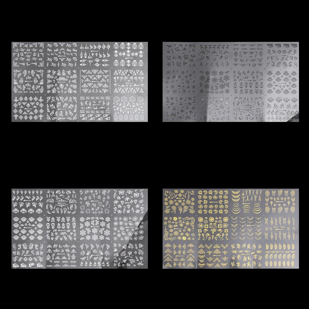 Tờ Sticker 3D Dán Móng Trang Trí Nghệ Thuật 12 Mẫu Họa Tiết Valentine