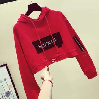 Áo croptop tay dài hót sckick