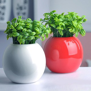 10 cây mầm giả,chất liệu nhực, để trang trí trong nhà,bàn làm việc (không bao gồm chậu)