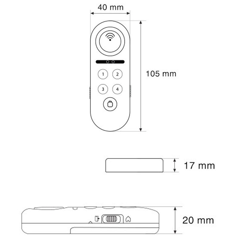 FPT iHome - Cảm biến cửa chống trộm thông minh chính hãng FPT - tiếng chuông báo động lớn