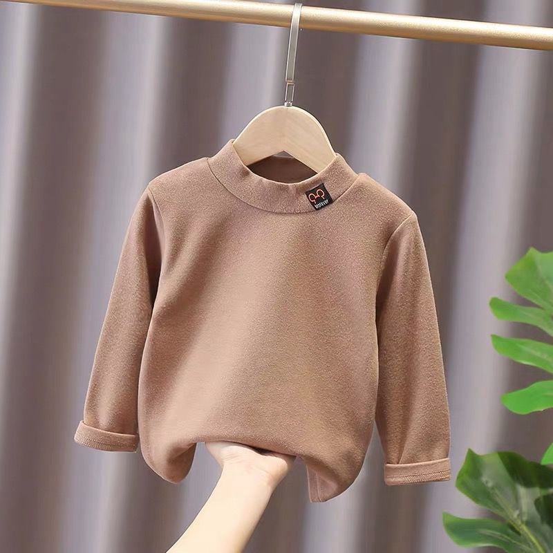 Áo thun tay dài phong cách Hàn Quốc thời trang thu đông đáng yêu cho bé trai