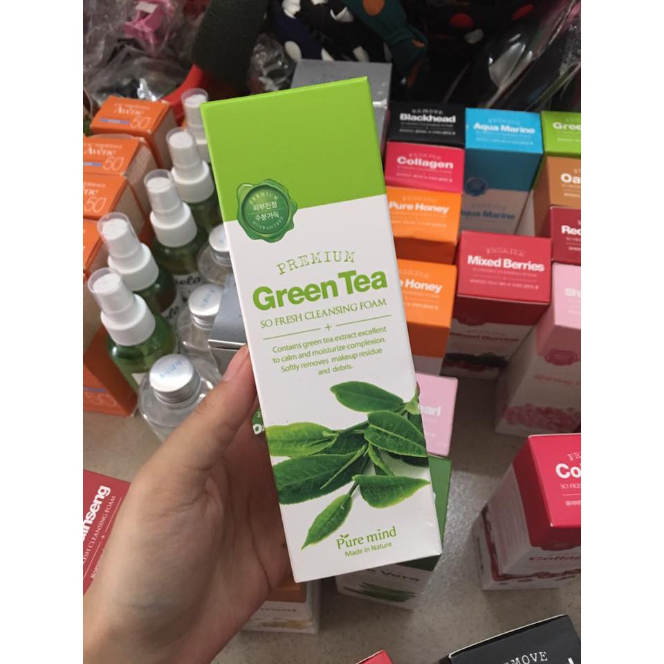 Sữa rửa mặt Pure Mind Premium So Fresh Cleansing Foam