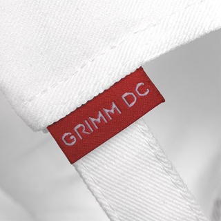 Grimm DC Nón Blank cap | White (form cứng)
