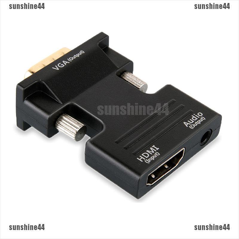 Đầu Chuyển Đổi Từ Cổng Hdmi Sang Vga Hdmi 1080p | BigBuy360 - bigbuy360.vn