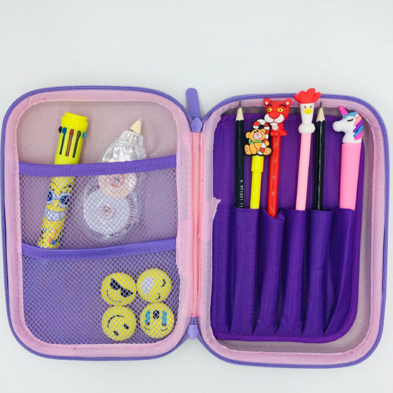 3d Túi đựng bút hộp bút vải to nhựa Bóp Viết Cho Học Sinh Eva