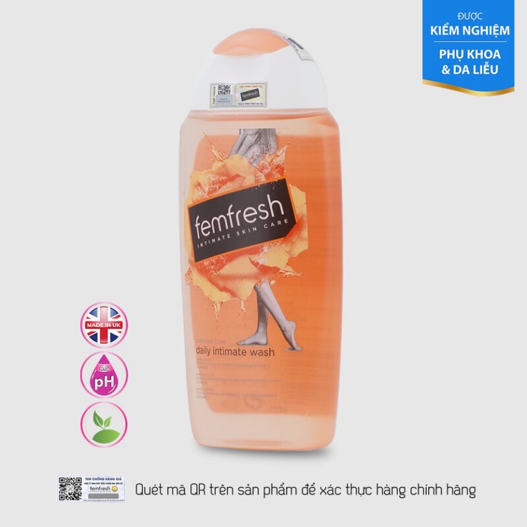 Dung Dịch Vệ Sinh Phụ Nữ Femfresh Daily Intimate  Daily Intimate Wash 250ml