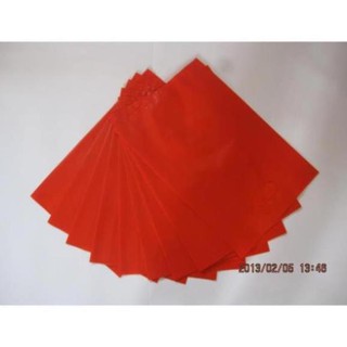 [1k] 1 chiếc túi đựng hàng đỏ size 17x28 chỉ