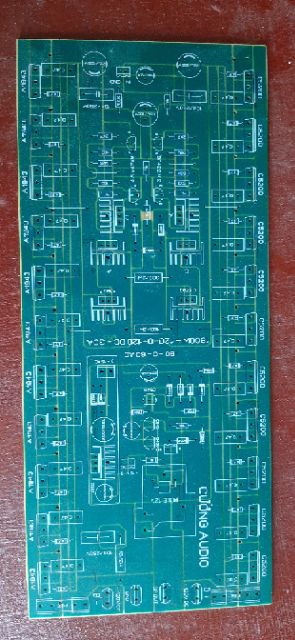 Bo pcb công suất sân khấu 22 sò 1 kênh