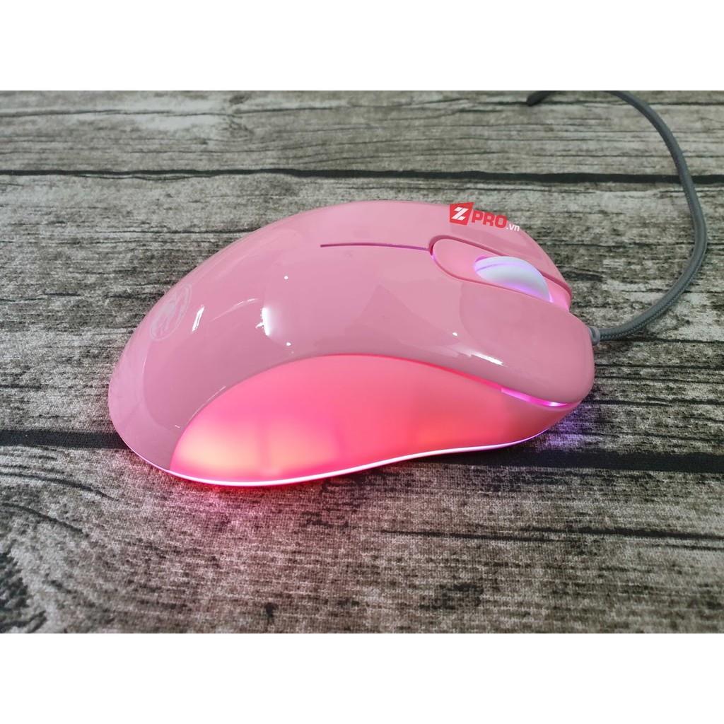 [Mã 267ELSALE hoàn 7% đơn 300K] Chuột Gaming EDra EM660 FPS Pro - Pink