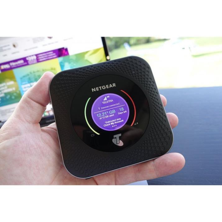 Bộ Phát Wifi Từ Sim 3G/4G Netgear MR1100 (Nighthawk M1) tốc độ 1Gbps. Pin 5040mAh - tặng kèm 2 anten