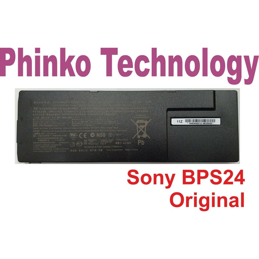 Pin Laptop SONY BPS24 (ZIN) - 49Wh - Vaio SVS13, SVS15, VPC-SA, VPC-SB, VPC-SD, VPC-SE