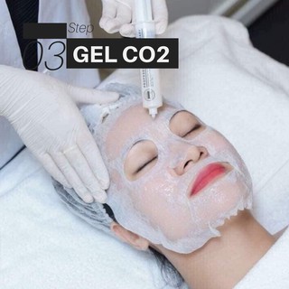MẶT NẠ DETOX THẢI ĐỘC DA DJ CO2 THERAPY ( 1 Hộp 5 Ống Gel CO2 + 5 Mask)