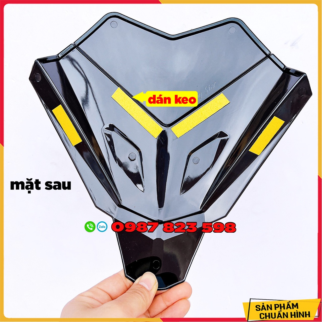 Chắn Gió Winner X V3  Mẫu RacingStar - Ốp Đầu Winner V3