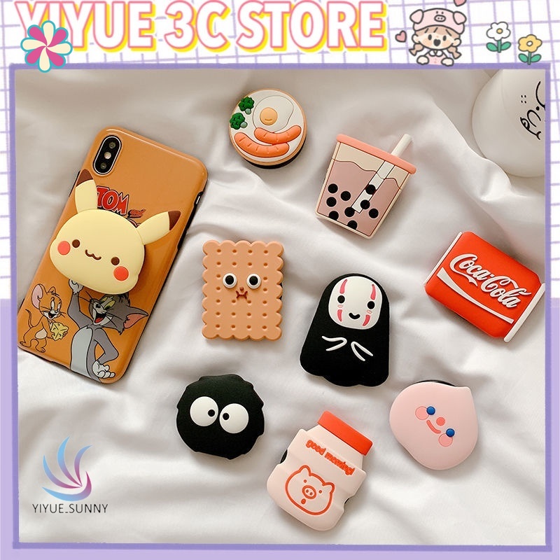 Giá Đỡ Điện Thoại Họa Tiết Hoạt Hình Dễ Thương