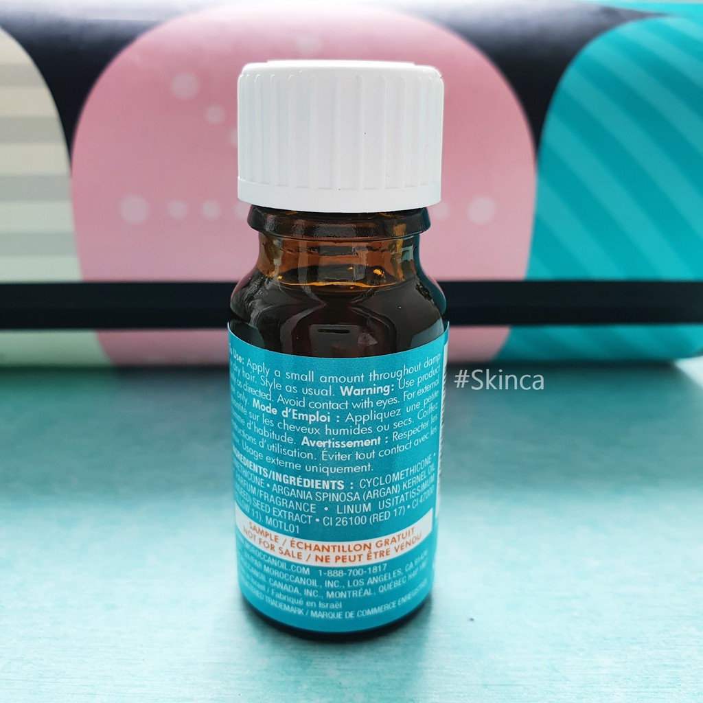 Moroccanoil Tinh dầu dưỡng tóc nhuộm khô xơ Moroccanoil Treatment 10ml