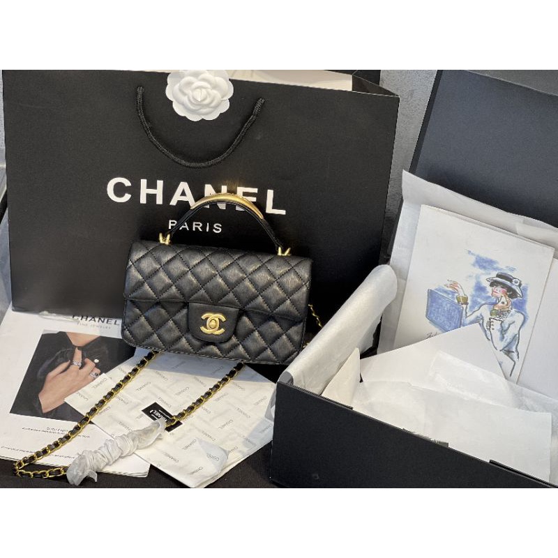 Túi xách nữ mini da mịn sz20cm phần cứng mạ cực đẹp fullbox nam châm