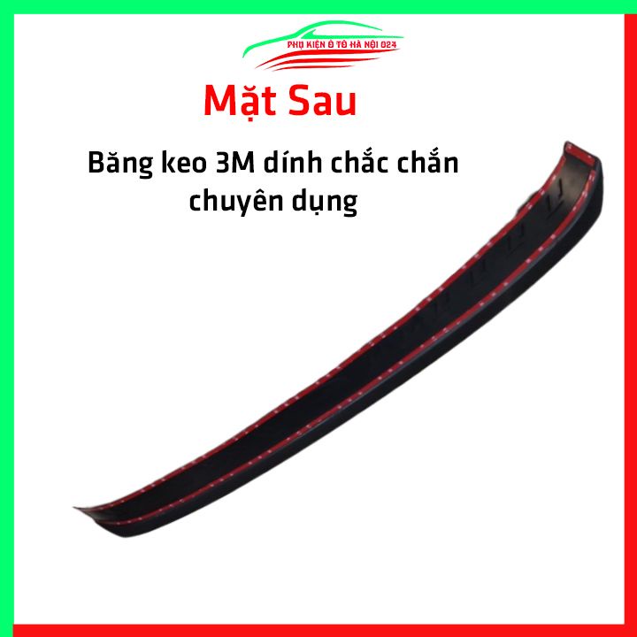 Ốp chống trầy cốp ngoài nhựa đen Accent 2018-2020 hàng loại 1 dán cốp sau chống xước trang trí xe