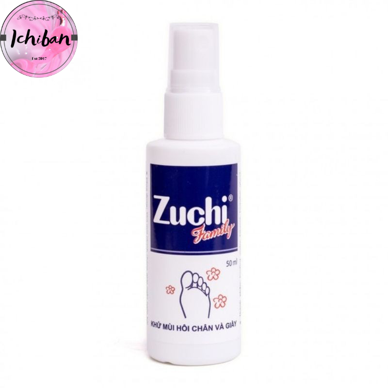 Xịt khử mùi hôi chân và giày Zuchi Family.