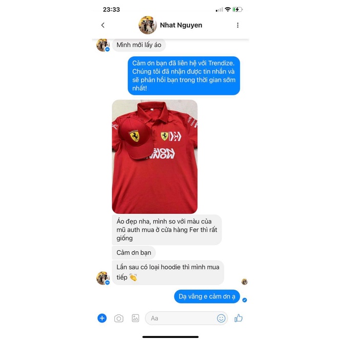 Áo thun có cổ nam F1 Ferrari, Áo polo cotton thể thao cộc tay full size