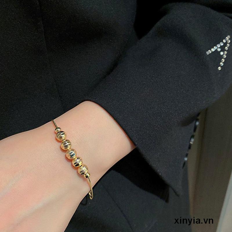 Vòng Tay Năm Cánh Đơn Giản Không Phai Màu Thiết Kế Niche Cho Nữ