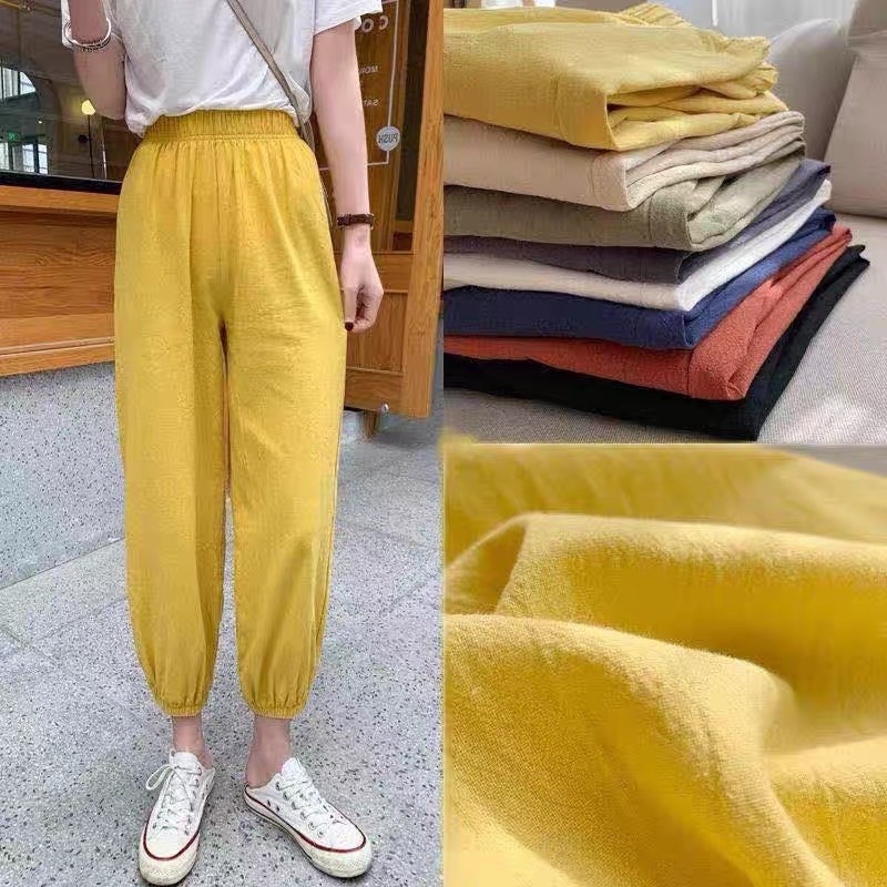 Quần jogger đũi bo gấu trẻ trung | BigBuy360 - bigbuy360.vn