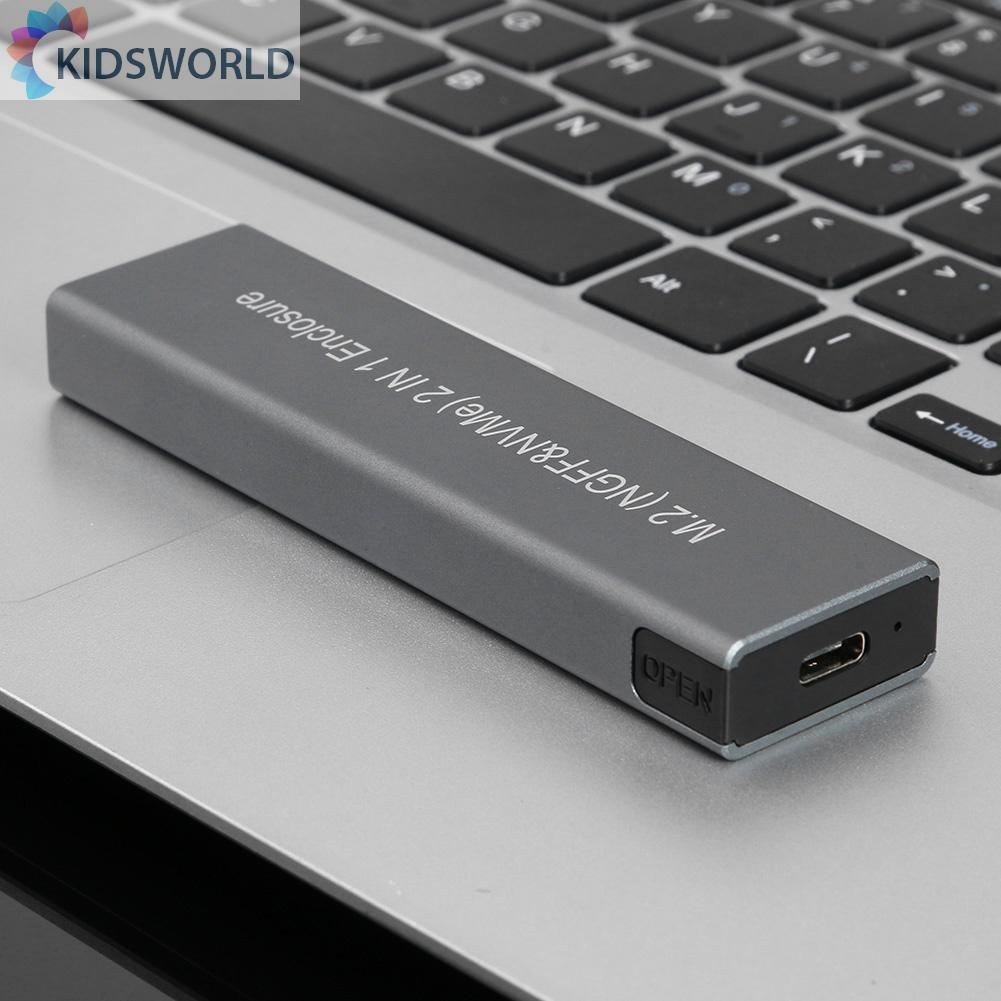 Vỏ Ổ Cứng Ngoài Ssd M.2 Nvme Pcie Sata M / B Usb Type C Ốp | BigBuy360 - bigbuy360.vn
