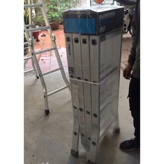Thang Nhôm Gấp Chữ M 4m7