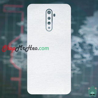 Skin Dán Mặt Sau Lưng Vân Nhôm OPPO Reno ACE - Realme X2 Pro