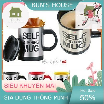 Cốc Pha Cà Phê Thông Minh Tự Khuấy Self Stirring Mug, Dùng Pin Tiện Dụng