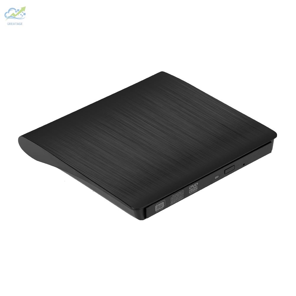 Đầu Đọc Đĩa Dvd Gắn Ngoài Chuẩn Usb 3.0 Cho Windows Linux Mac 9.5mm