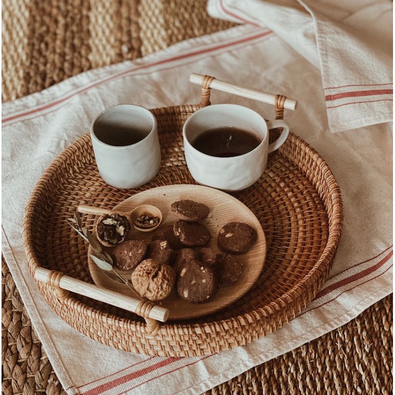 Khăn trải bàn nhập khẩu Vintage_Trang trí nhà cửa_phụ kiện chụp ảnh đẹp