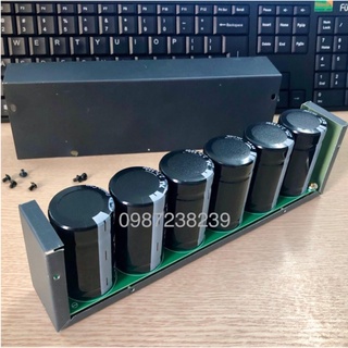 Bộ Siêu tụ điện 75A 12V-16V 83F khởi động xe ô tô + ổn định âm thanh