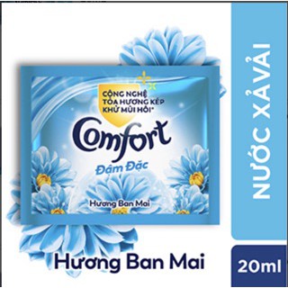 Dây 10 Gói Nước Xả Vải Comfort 1 lần xả/Đậm Đặc 5.0