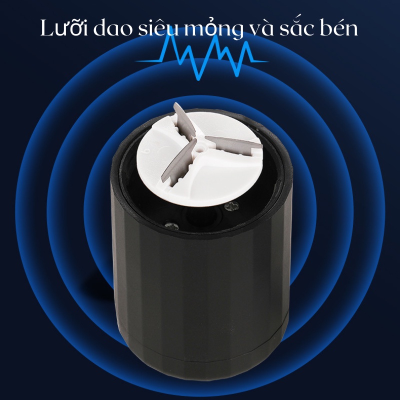 Máy Cạo Râu Mini Bugu Stardom BR-228 Ba Lưỡi Sát Chân Lông Sạc Nhanh Chống Nước
