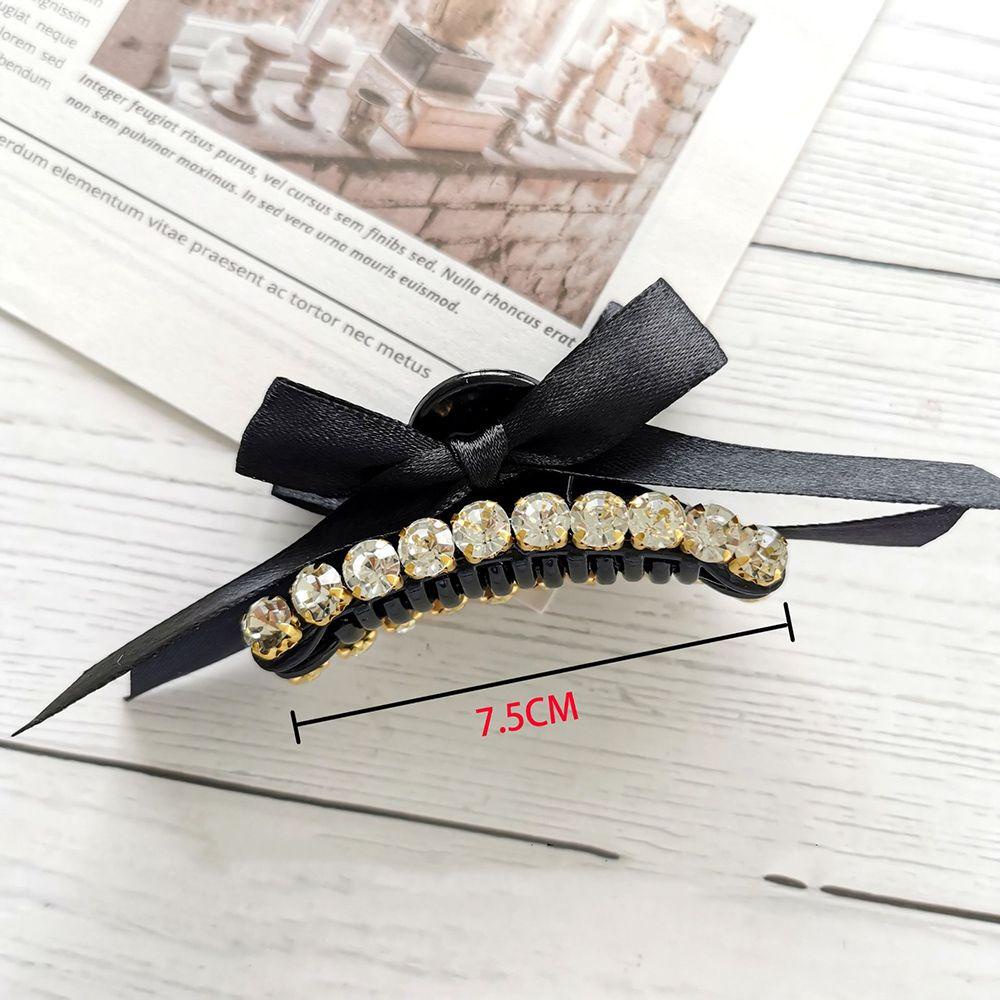 Kẹp Tóc Nơ / Móng Vuốt Đuôi Ngựa Cổ Điển Cho Nữ