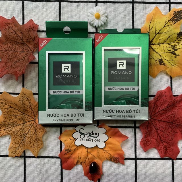 Nước hoa nam bỏ túi Romano 18ml (4 mùi hương) | BigBuy360 - bigbuy360.vn