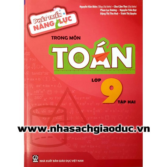 Sách - Phát triển năng lực trong môn Toán 9 tập 2