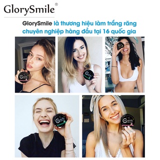 Bột Than Hoạt Tính Glorysmile vệ sinh răng miệng kem đánh răng trắng loại bỏ mảng bám cao răng