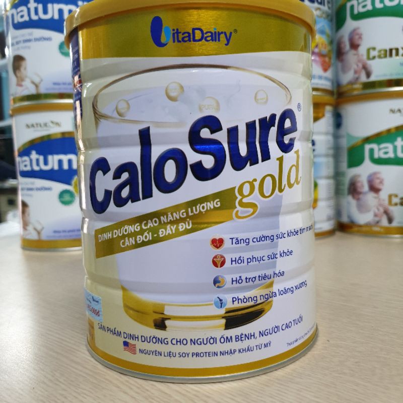 Sữa Calosure gold hộp 900g vitadairy Date 2023