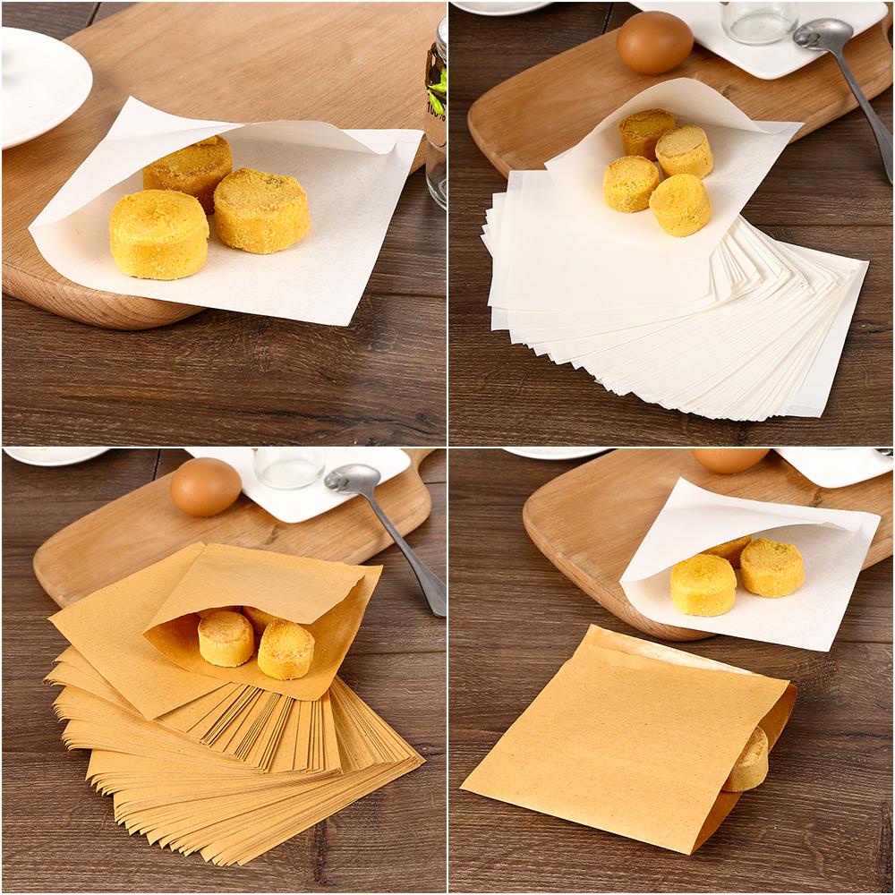 Set 100 Túi Giấy Đựng Bánh Donut Chống Thấm Dầu