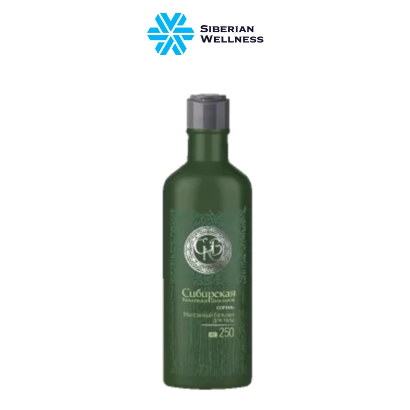 Dầu massage Balsam - Siberian Wellness - 250ml - Dầu thơm Siberian Pure Herbs Collection Extra Rich Massage Balsam