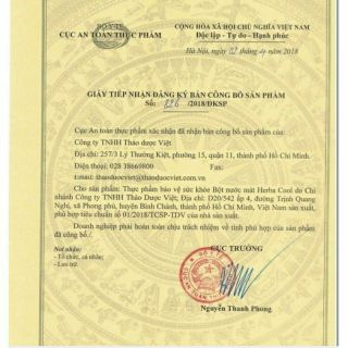 BỘT NƯỚC MÁT HARBA COOL