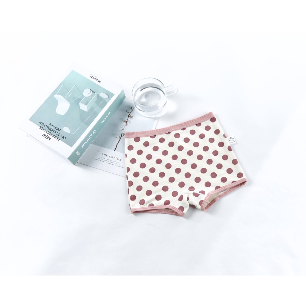 Quần lot bé gái cotton combo 3 quần chíp  thoáng mát kháng khuẩn cho bé từ 8-42kg ~ Maruka