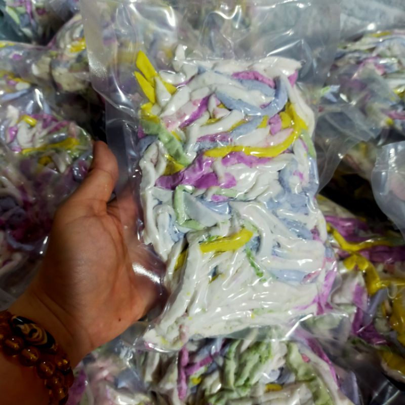 Cùi bưởi đã tẩm bôt năng dạng sợi 1kg