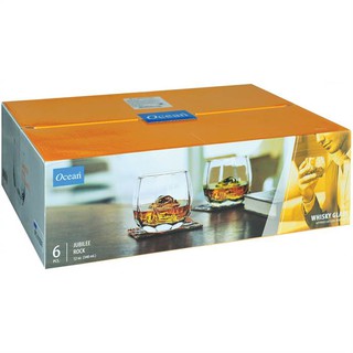 Bộ 6 ly thủy tinh ocean jubilee rock 340ml