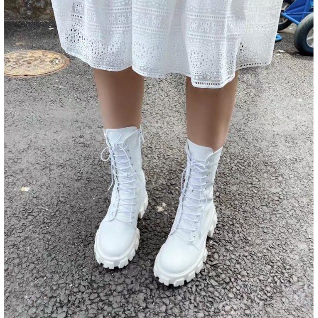 salle (ORDER) Boots đế răng cưa L5 high and chic . new new new . 2020 K . :