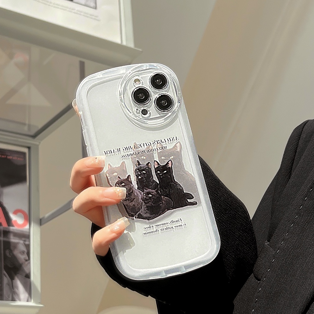 Ốp Điện Thoại Mềm Chống Sốc Hình Động Vật Cho iPhone 13 12 11 Pro Max XS Max X XR 7 8 plus SE 2020 2022