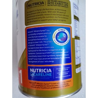 Sữa Aptamil AllerPro Syneo Úc số 1 900g