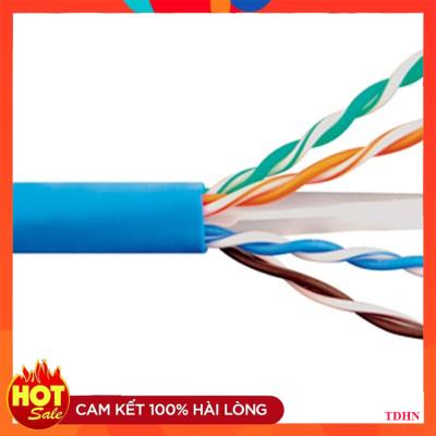 [Hãng] Dây Cáp Mạng cat6 bấm sẵn 2 đầu Sợi To dài 100m 80m 70m 60m cho máy tính laptop wifi chính hãng
