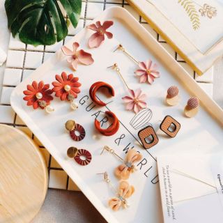 Combo khuyên tai xinh xắn